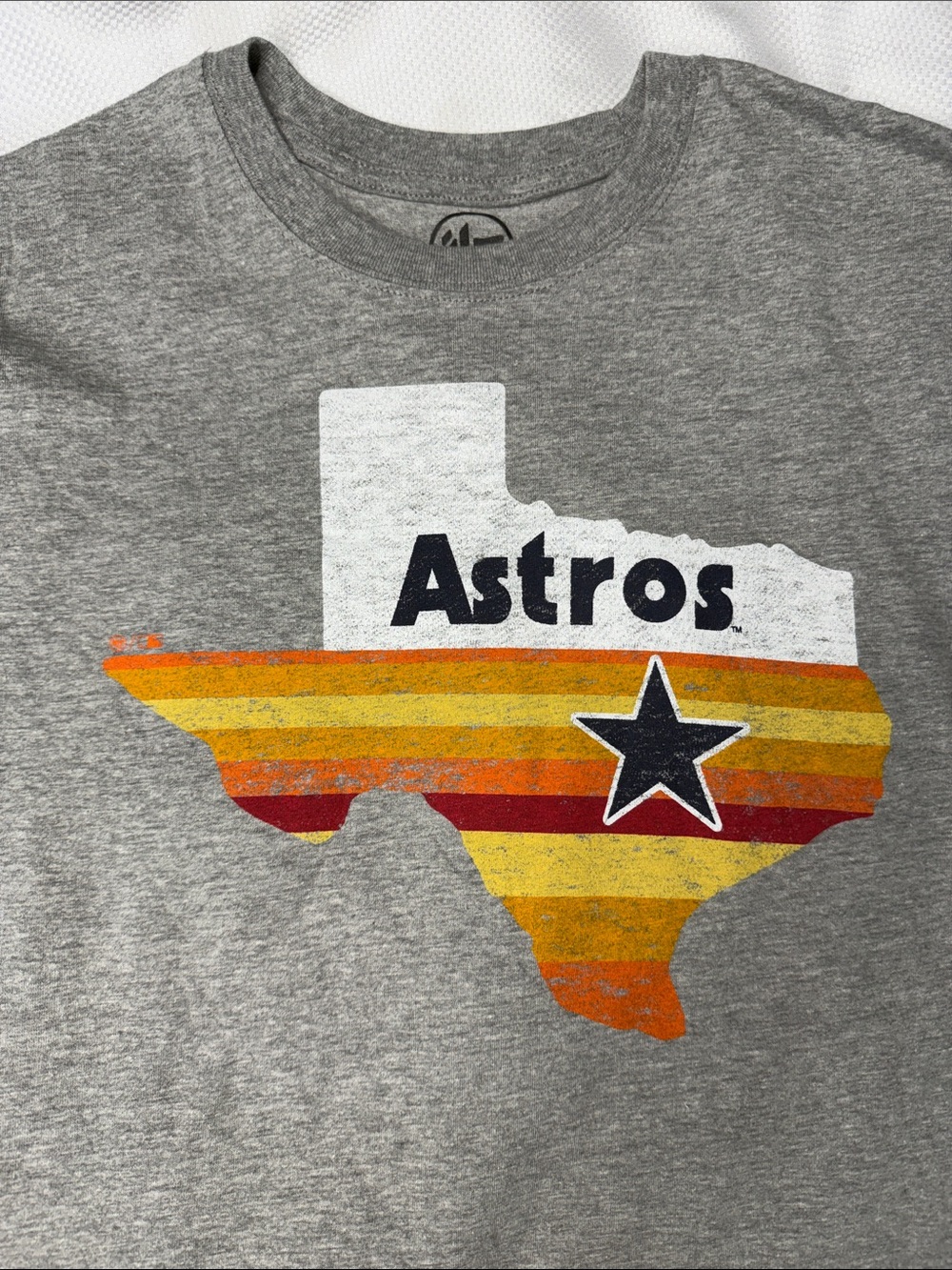 MLB Houston Astros Gray Graphic Tee - Small
